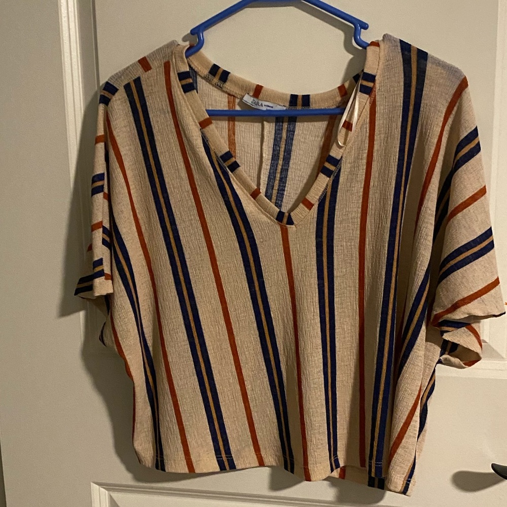 Zara striped top
